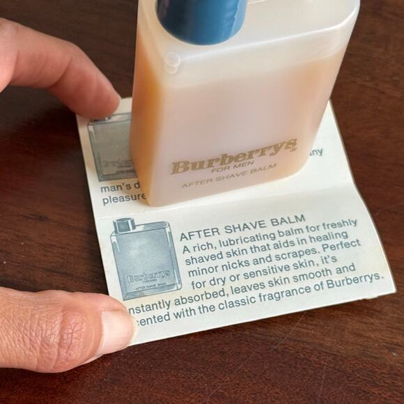 Vintage Burberrys for men After shave blam 2 fl oz/ deodorant 1 oz set in box - Picture 7 of 8